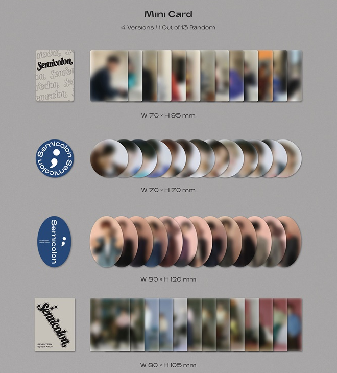 SEVENTEEN Special Album Semicolon (Random).