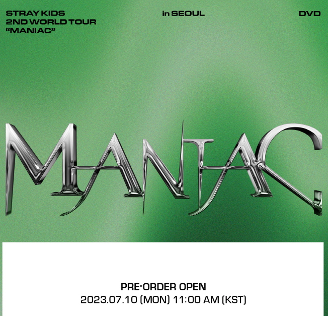 Stray Kids 2nd World Tour MANIAC IN SEOUL DVD – K-Towns