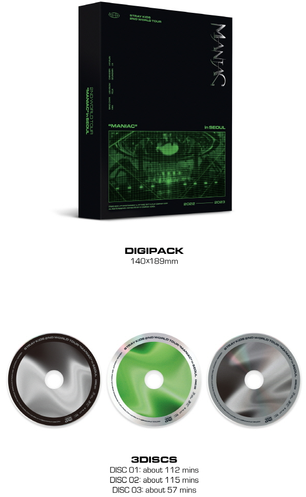 Stray Kids 2nd World Tour MANIAC IN SEOUL DVD