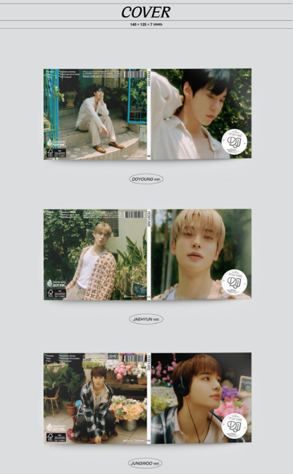 NCT DOJAEJUNG 1st Mini Album PERFUME Digipack Version (3 Versions).