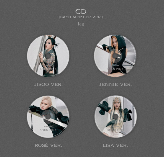 BLACKPINK - 2ND ALBUM, BORN PINK, DIGIPACK (4 Versions).