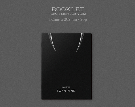 BLACKPINK - 2ND ALBUM, BORN PINK, DIGIPACK (4 Versions).