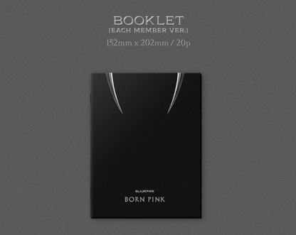 BLACKPINK - 2ND ALBUM, BORN PINK, DIGIPACK (4 Versions).