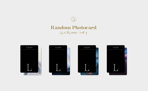 LISA - FIRST SINGLE ALBUM, LALISA (2 Versions)