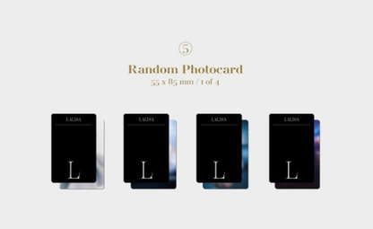 LISA - FIRST SINGLE ALBUM, LALISA (2 Versions)