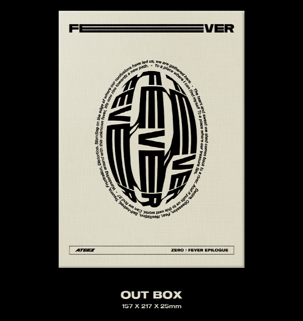ATEEZ - ZERO : FEVER EPILOGUE (3 Versions).