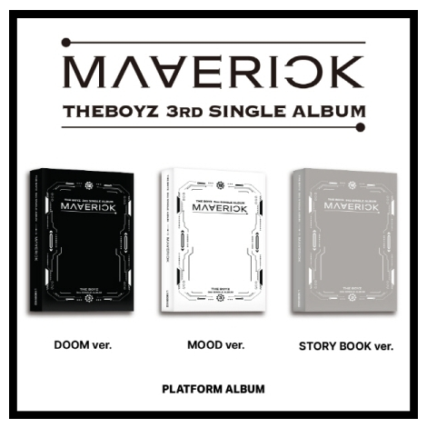 THE BOYZ 3rd Single Album MAVERICK Platform Version.