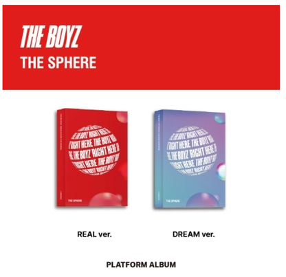 THE BOYZ 1st Single Album THE SPHERE Platform Version RANDOM