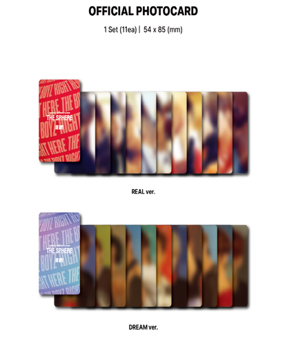 THE BOYZ 1st Single Album THE SPHERE Platform Version RANDOM