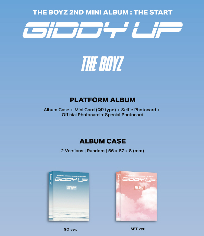 THE BOYZ 2nd Mini Album THE START Platform Version RANDOM