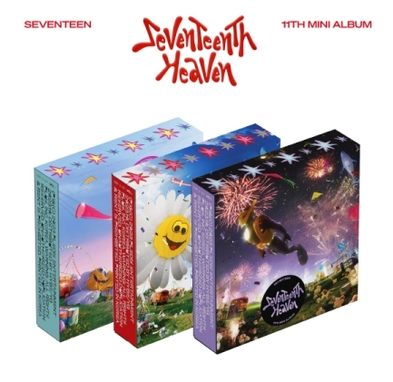 SEVENTEEN 11th Mini Album SEVENTEENTH HEAVEN (3 versions).