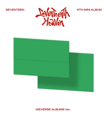 SEVENTEEN 11th Mini Album SEVENTEENTH HEAVEN Weverse Album Version.