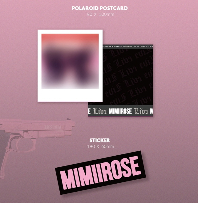 MIMIIROSE - 2nd Single Album LIVE/EVIL.