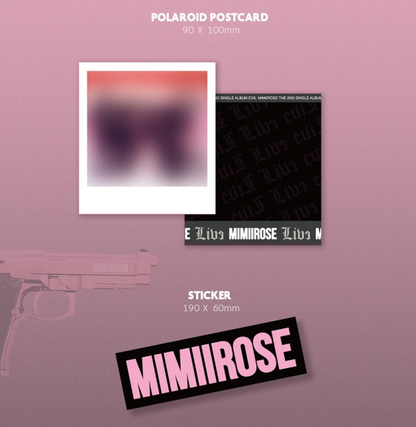 MIMIIROSE - 2nd Single Album LIVE/EVIL.