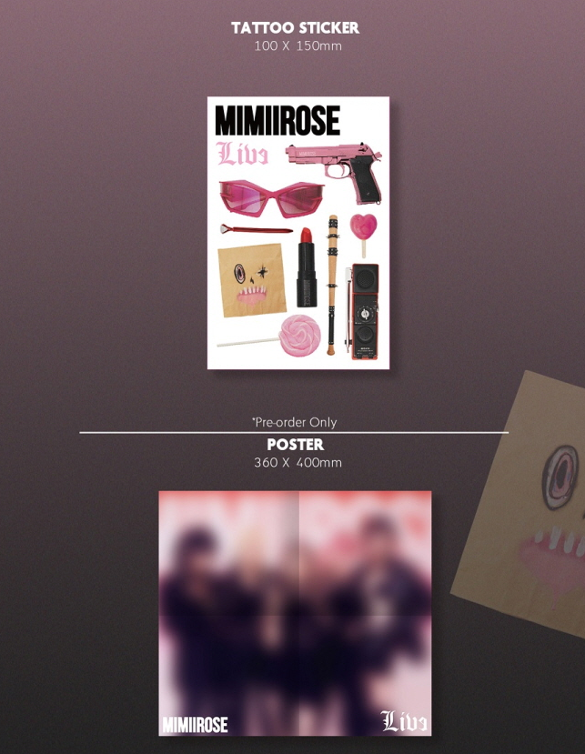 MIMIIROSE - 2nd Single Album LIVE/EVIL.