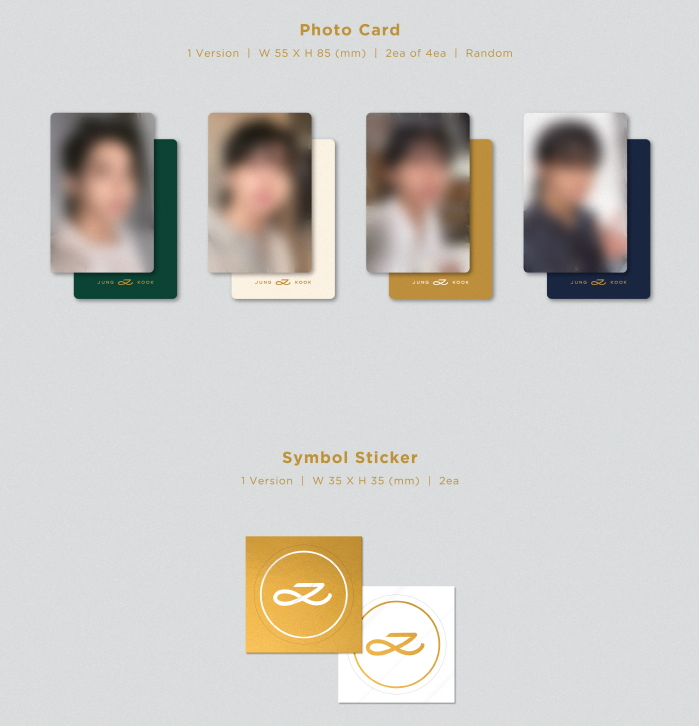 JUNG KOOK (BTS) - GOLDEN (3 VERSIONS).