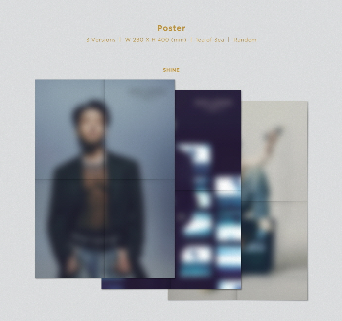 JUNG KOOK (BTS) - GOLDEN (3 VERSIONS).