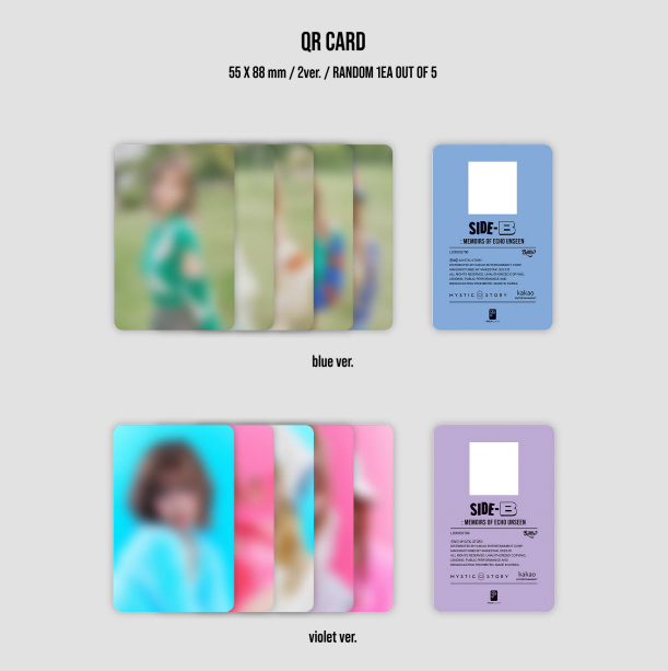 Billlie - 1st Single Album side-B Memoirs of echo unseen POCAALBUM Version (2 Versions).