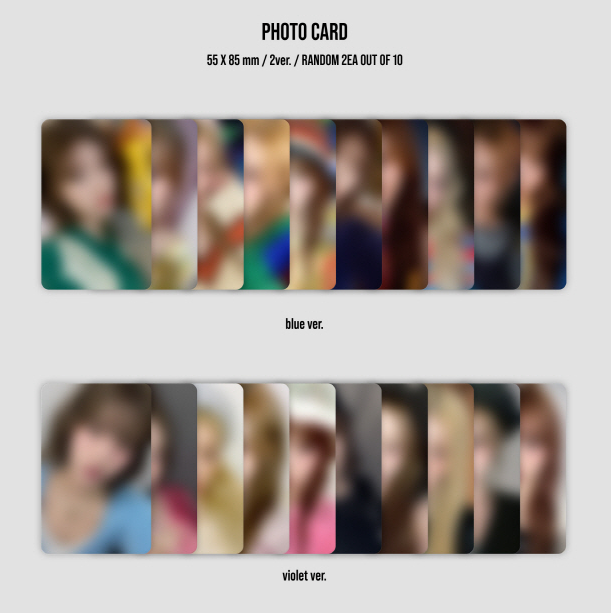 Billlie - 1st Single Album side-B Memoirs of echo unseen POCAALBUM Version (2 Versions).
