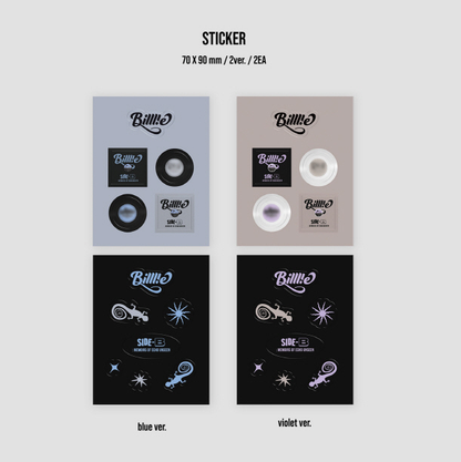 Billlie - 1st Single Album side-B Memoirs of echo unseen POCAALBUM Version (2 Versions).