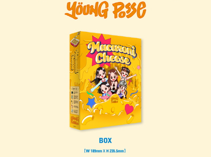 YOUNG POSSE 1ST MINI ALBUM, MACARONI CHEESE – K-Towns YOUNG POSSE 1ST MINI ALBUM, MACARONI CHEESE – K-Towns