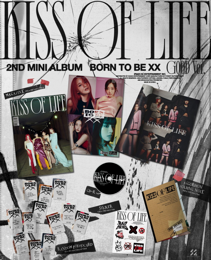 KISS OF LIFE - 2nd mini album BORN TO BE XX.