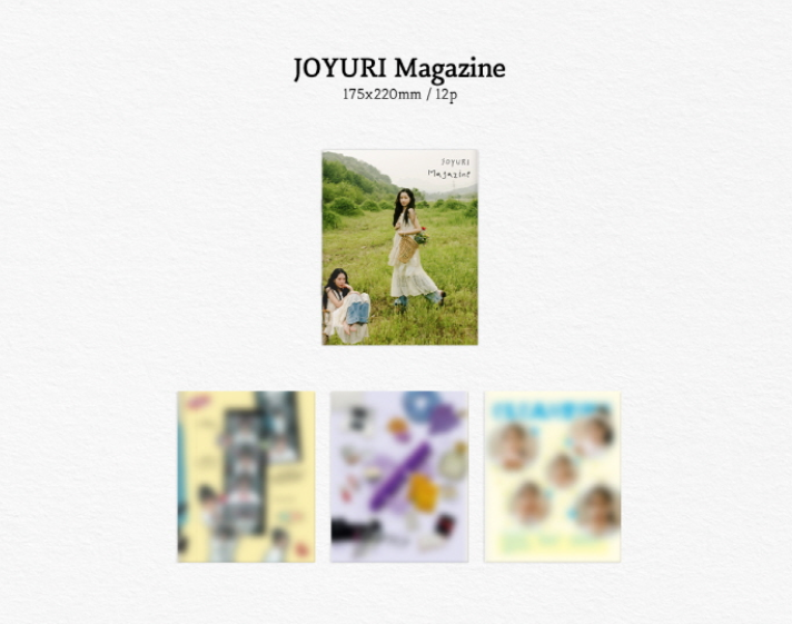 Jo YuRi (JoYuRi) - 1st Photobook To All things I Love