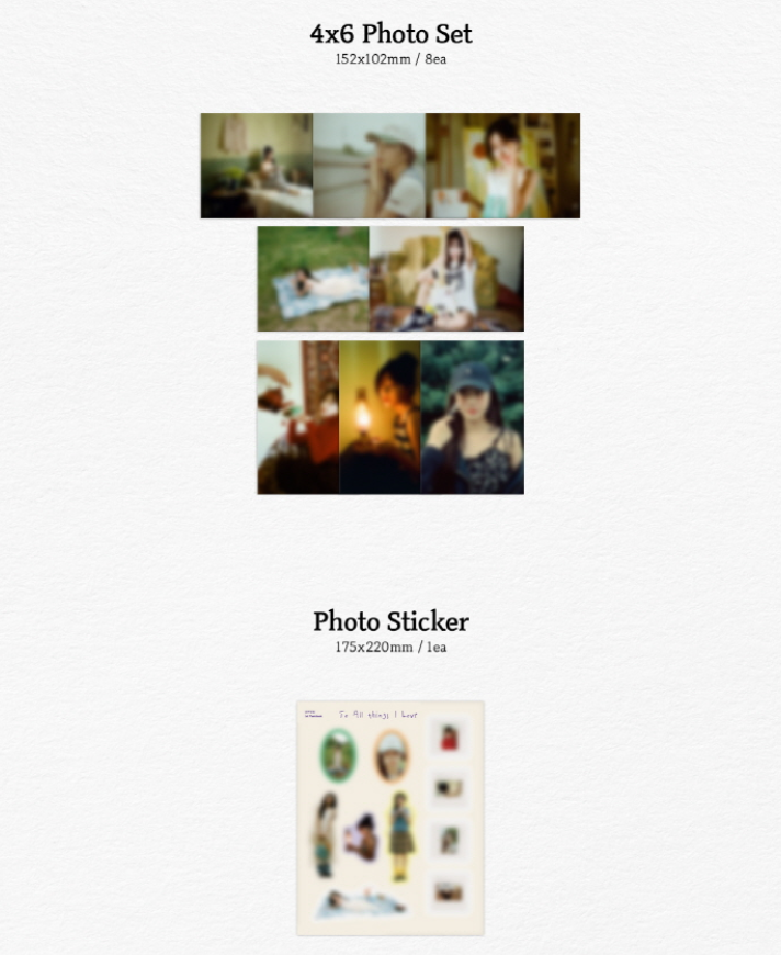 Jo YuRi (JoYuRi) - 1st Photobook To All things I Love