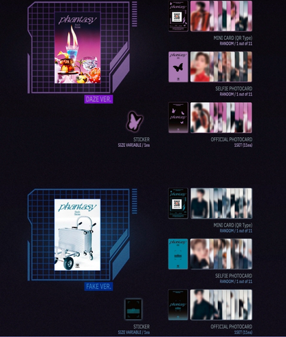 THE BOYZ 2nd Album Phantasy Part 2 Sixth Sense Platform Version (3 Versions).