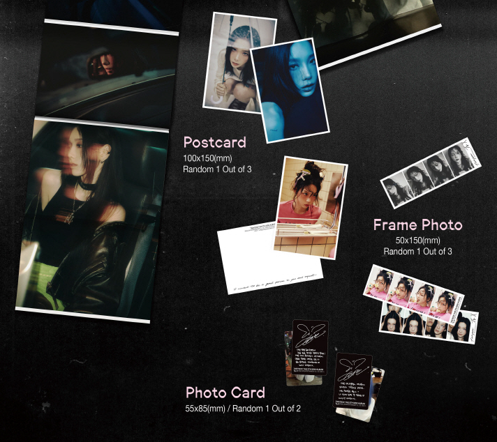 TAEYEON 5th Mini Album TO. X, X Version.