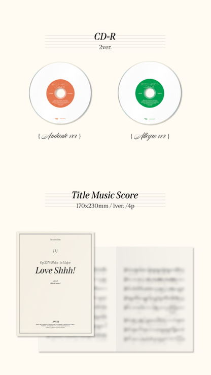 Jo YuRi (JoYuRi) - 1st Mini Album Op.22 Y-Waltz : in Major (2 VERSIONS)