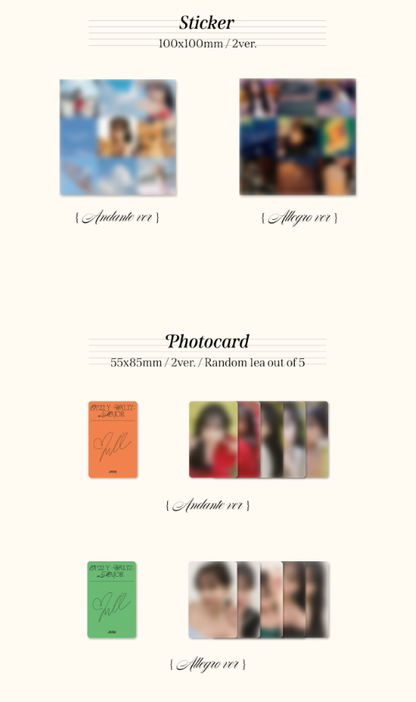 Jo YuRi (JoYuRi) - 1st Mini Album Op.22 Y-Waltz : in Major (2 VERSIONS)