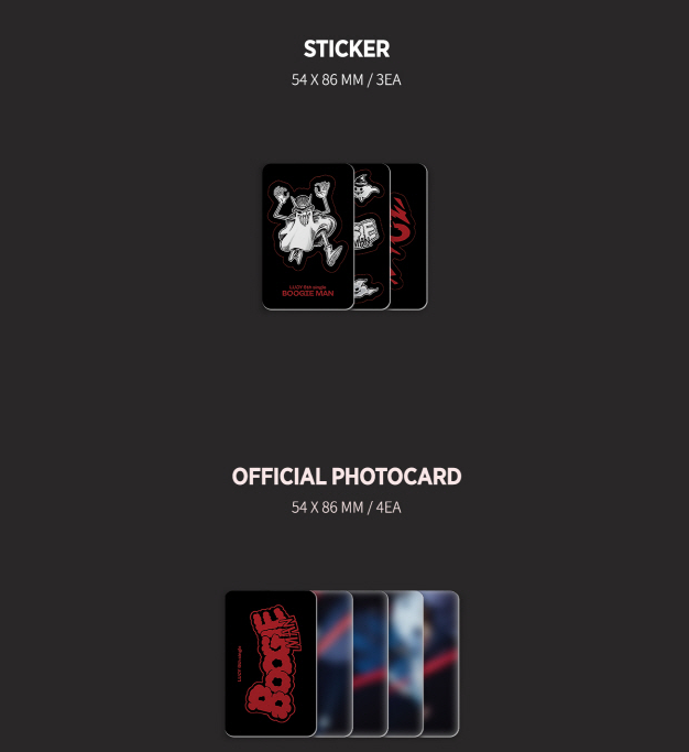 LUCY - 6th Single Album [Boogie Man] Nemo Album Full Version