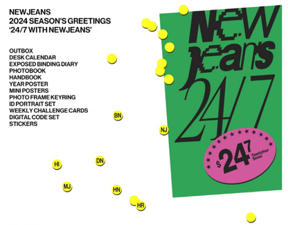 NEWJEANS 2024 Season's Greetings 24/7 WITH NEWJEANS