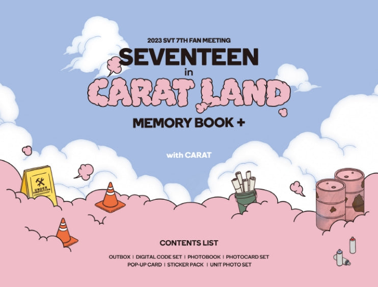 アイドル SEVENTEEN caratland memorybook 2023 SEVENTEEN - 2023 SVT 7TH FAN MEETING 'SEVENTEEN in CARAT