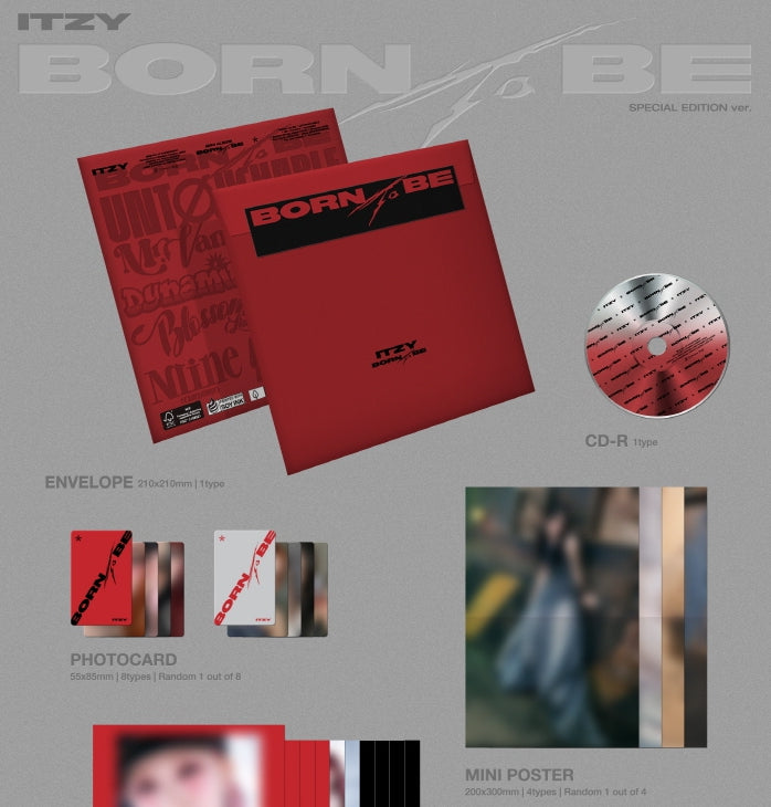 ITZY Born To Be Untouchable Version Special Edition.