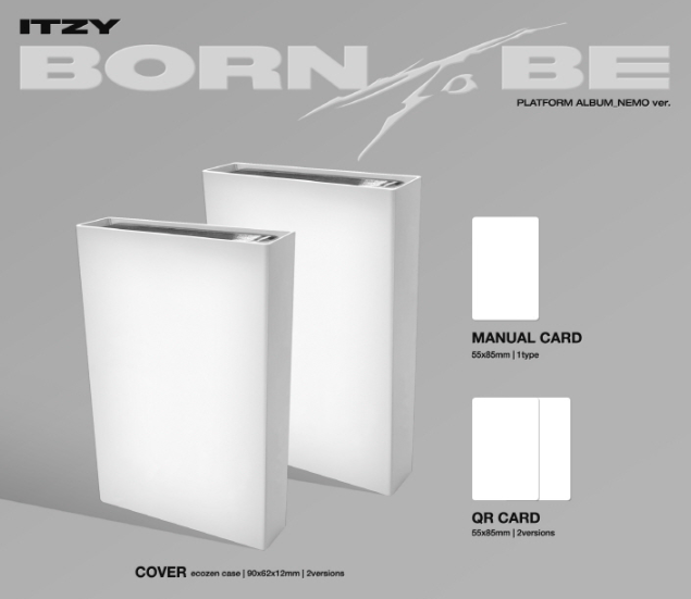 ITZY BORN TO BE PLATFORM ALBUM_NEMO VERSION (Random).