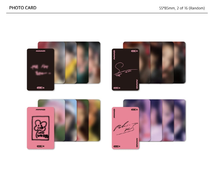 Mamamoo 12th Mini Album MIC ON Main version.
