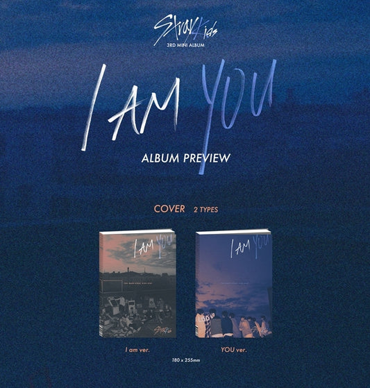Stray Kids - 3rd Mini Album [I Am You] (2 Versions).