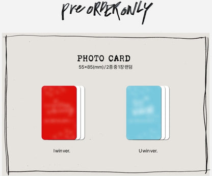 IU 6th Mini Album The Winning (2 Versions).