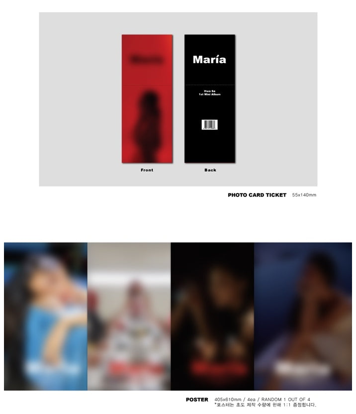 HWASA - 1st Mini Album Special Photo Book Maria.