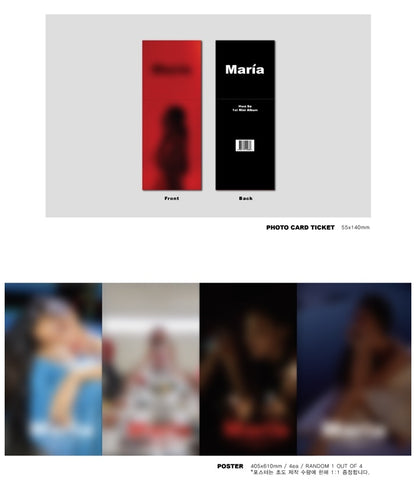 HWASA - 1st Mini Album Special Photo Book Maria.