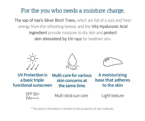 Round Lab - Birch Juice Moisturizing Sun Stick 19g.
