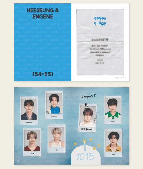 HEESEUNG(ENHYPEN) 10-15 B-DAY PAPER (Limited Quantity) – K-Towns HEESEUNG(ENHYPEN) 10-15 B-DAY PAPER (Limited Quantity) – K-Towns