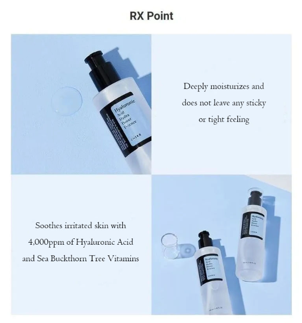 COSRX - Hyaluronic Acid Hydra Power Essence (100 mL).