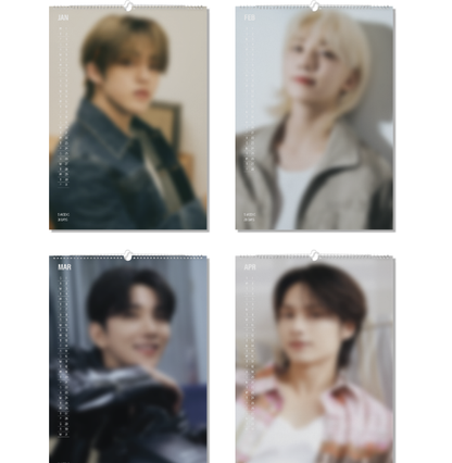 Seventeen - 2025 Season's Greetings - Wall Calendar (with K-Towns Season's Greetings Event)[POB - Spill the feels album's POB - Unreleased Selfie Photocard 2ea Included!! (Limited Quantity)]..
