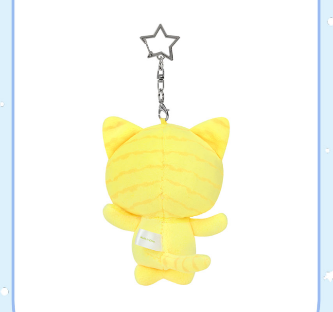 (PRE-ORDER 2025-11-17) IU - 2025 IU POP-UP STORE [Found at Eight] & [A Flower Bookmark, Pt. 3] Official MD - 10cm Doll Keyring (2 Versions)