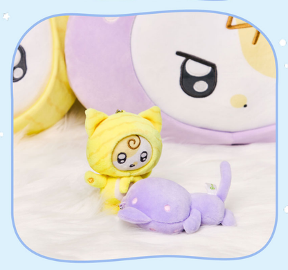 (PRE-ORDER 2025-11-17) IU - 2025 IU POP-UP STORE [Found at Eight] & [A Flower Bookmark, Pt. 3] Official MD - 10cm Doll Keyring (2 Versions)