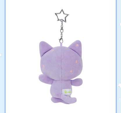 (PRE-ORDER 2025-11-17) IU - 2025 IU POP-UP STORE [Found at Eight] & [A Flower Bookmark, Pt. 3] Official MD - 10cm Doll Keyring (2 Versions)