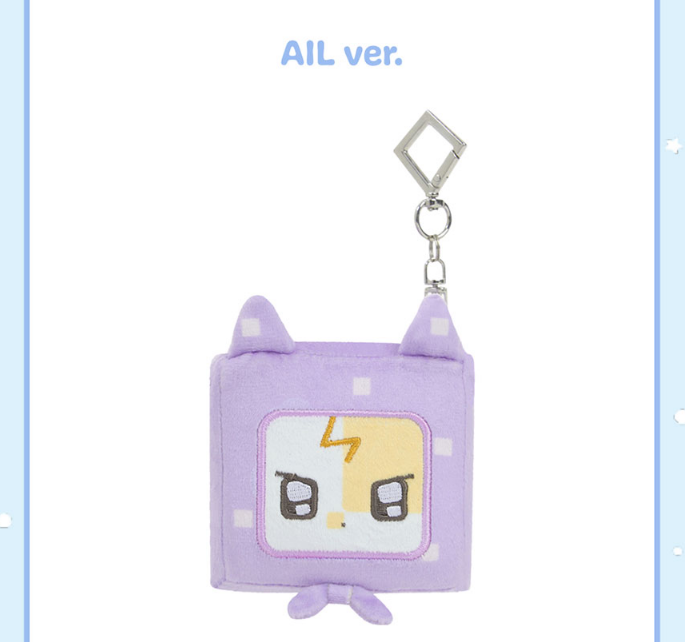 (PRE-ORDER 2025-11-17) IU - 2025 IU POP-UP STORE [Found at Eight] & [A Flower Bookmark, Pt. 3] Official MD - Square Stress Ball (2 Versions)